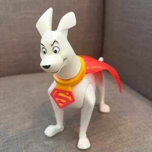 2004 Krypto Super Dog Figure 7.5” Mattel DC Comics